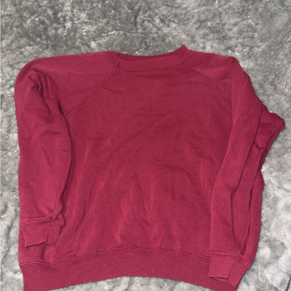 Red Worn-in Sweater